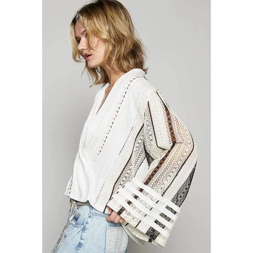 A74- Touch of Spring Top